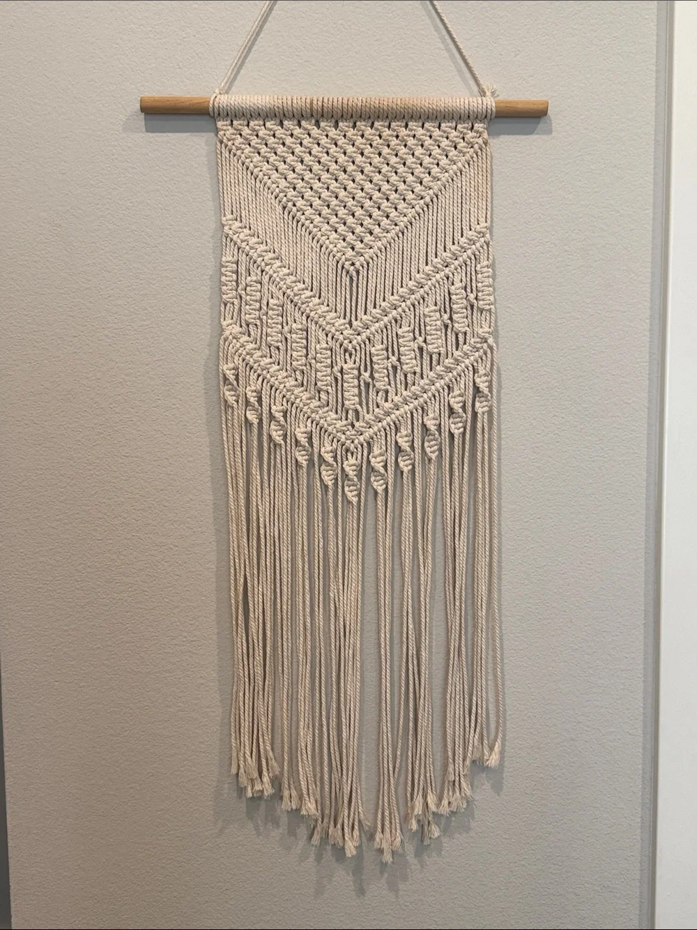 Macrame Wall Hanging 11.5 x 31